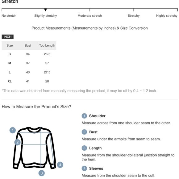 SO ME Oversized Two Tone Textured V Neck Sweater - Picture 4 of 4